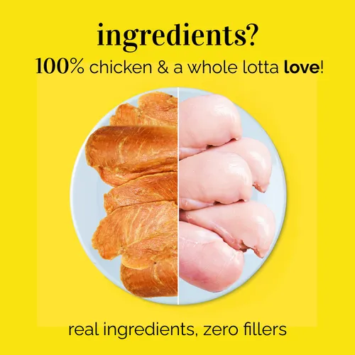 Henlo High Protein Air Dried Chicken Jerky Dog Treats